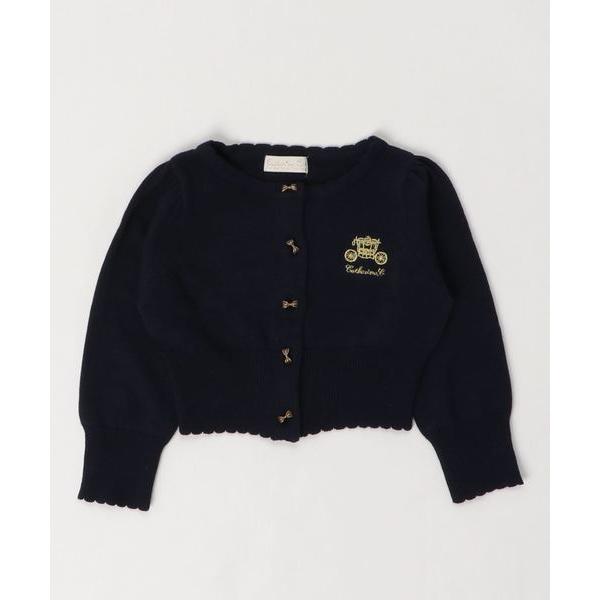 『セール実施中』ZOZO問い合わせ番号:36666538ショップ:Catherine Cottage，キャサリンコテージブランド:Catherine Cottage，キャサリンコテージ商品名:アンティークリボン ボタンカーディガン KIDS...