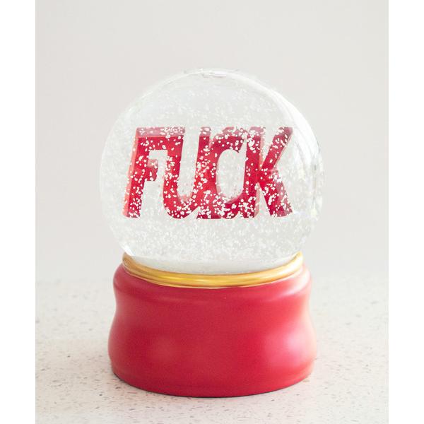 ポスター Fuck Snow Dome