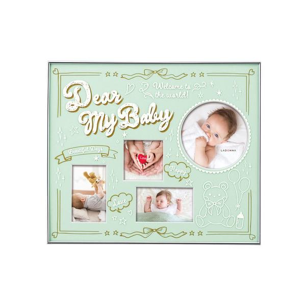 『セール実施中』ZOZO問い合わせ番号:40176361ショップ:Toffyマルシェ，トフィーマルシェブランド:LADONNA，ラドンナ，Toffyマルシェ，トフィマルシェ商品名:ベビーフォトフレーム ＬＢ３９−４０カテゴリ:インテリア&g...