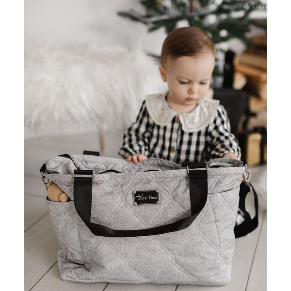 ZOZO問い合わせ番号:41708912ショップ:babybaby，ベイビーベイビーブランド:THEATHEA，ティアティア商品名:【THEATHEA/ティアティア】４点セットママバッグ/SASHAカテゴリ:ママ＆ベビー>マザーズバッ...