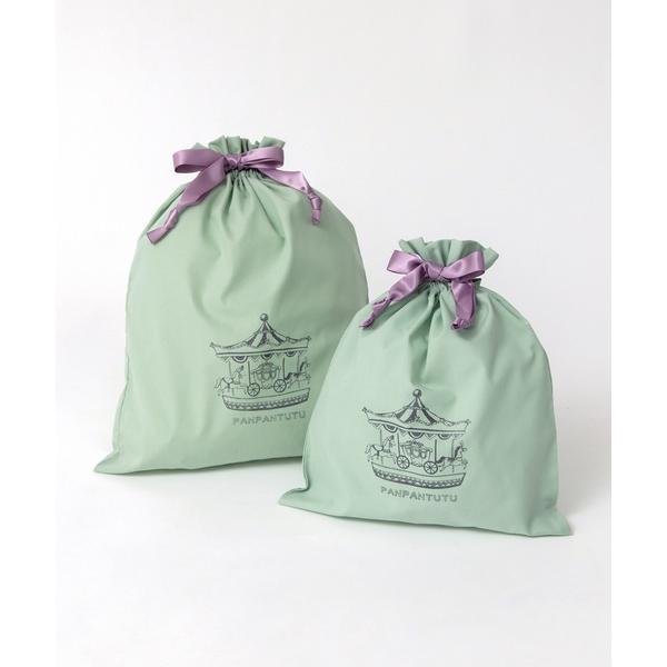 ZOZO問い合わせ番号:44115653ショップ:panpantutu，パンパンチュチュブランド:panpantutu，パンパンチュチュ商品名:巾着バッグ２枚セットカテゴリ:財布/小物>ポーチブランド品番:9914668/991466...