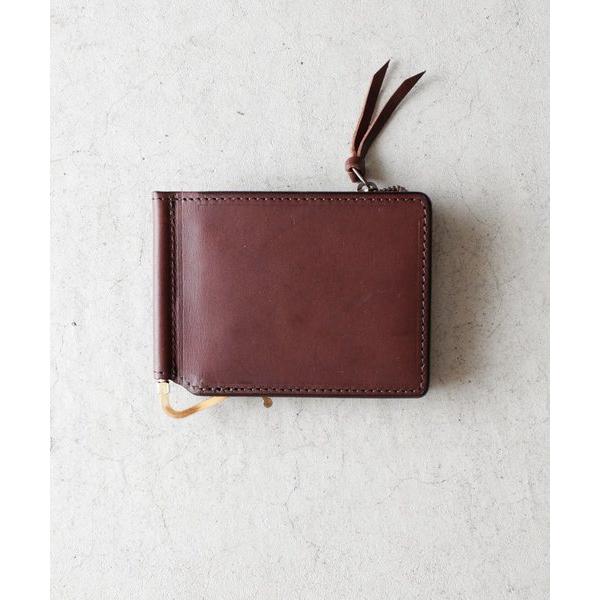マネークリップ Zipper money clip レザー マネークリップ