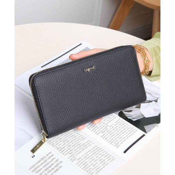 『タイムセール実施中』ZOZO問い合わせ番号:45023449ショップ:style code，スタイルコードブランド:Ungrid，アングリッド商品名:【Ungrid/アングリッド】　【牛革】　　牛革ラウンドZIP長財布カテゴリ:財布/小物...