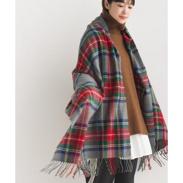 ZOZO問い合わせ番号:45990140ショップ:OMNES，オムネスブランド:OMNES，オムネス商品名:ウール混大判チェックフリンジストールカテゴリ:ファッション雑貨>ストール/ショールブランド品番:1519-0010素材:アクリ...