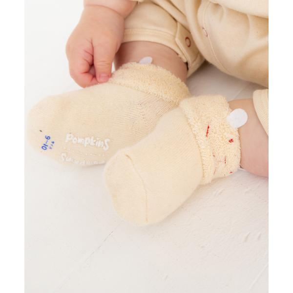靴下 「pompkinsbaby（ポプキンズベビー）」パイルソックス キッズ 子供 男の子 女の子
