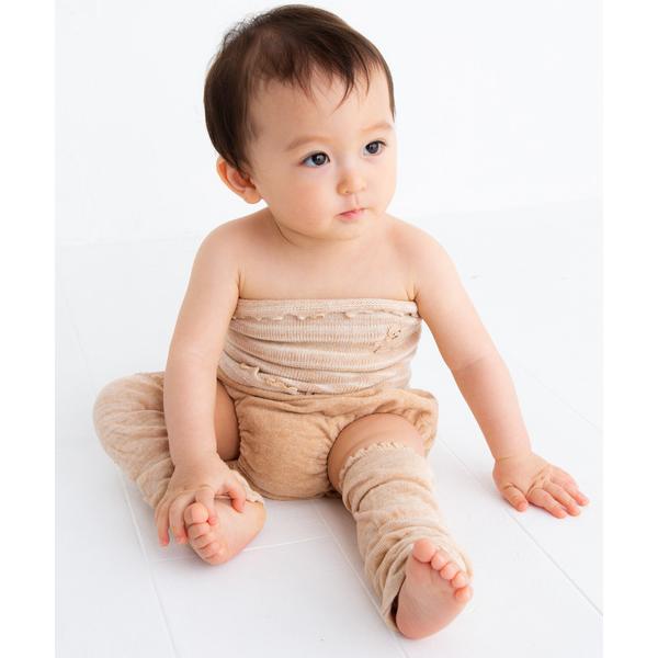 レッグウォーマー 「pompkinsbaby（ポプキンズベビー）」薄手ポワポワレッグウォーマー キッズ 子供 男の子 女の子