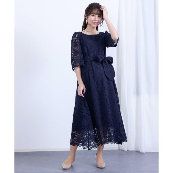 『セール実施中』ZOZO問い合わせ番号:47355561ショップ:Sweet Mommy，スウィートマミーブランド:SweetMommy，スウィートマミー商品名:総レース クラシック ロングドレス　［マタニティ　産前産後］カテゴリ:ママ＆ベ...