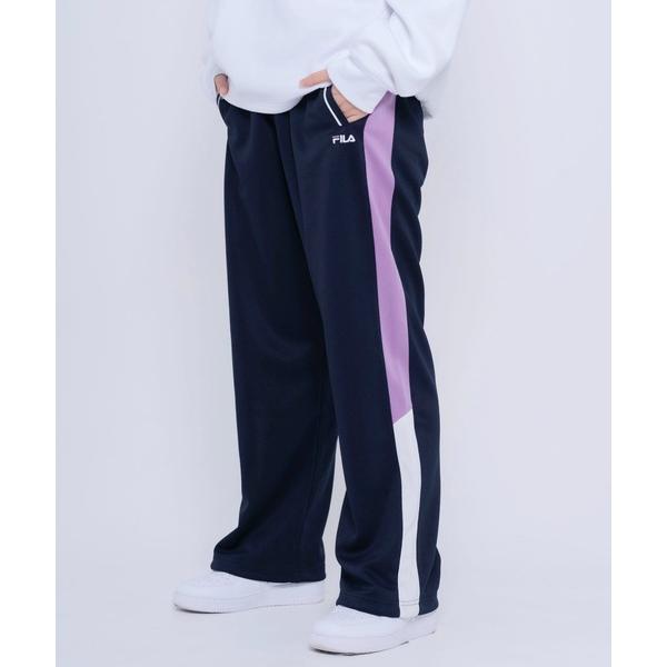 ZOZO問い合わせ番号:47594617ショップ:Karlas，カルラスブランド:FILA，フィラ商品名:【FILA/フィラ】ロゴ刺繍 サイドライン 切替 ジャージパンツ トラックパンツ 下カテゴリ:パンツ>その他パンツブランド品番:...