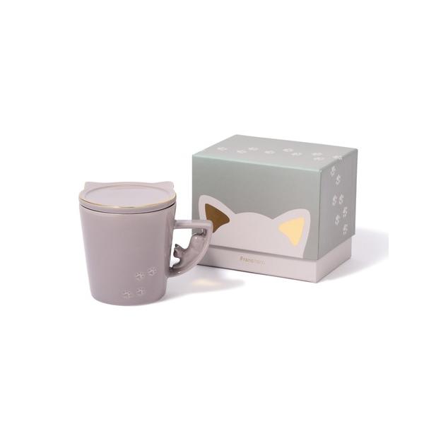 ZOZO問い合わせ番号:49389671ショップ:Francfranc，フランフランブランド:Francfranc，フランフラン商品名:キャット フィギュア マグ グレーカテゴリ:食器/キッチン>グラス/マグカップ/タンブラーブランド...