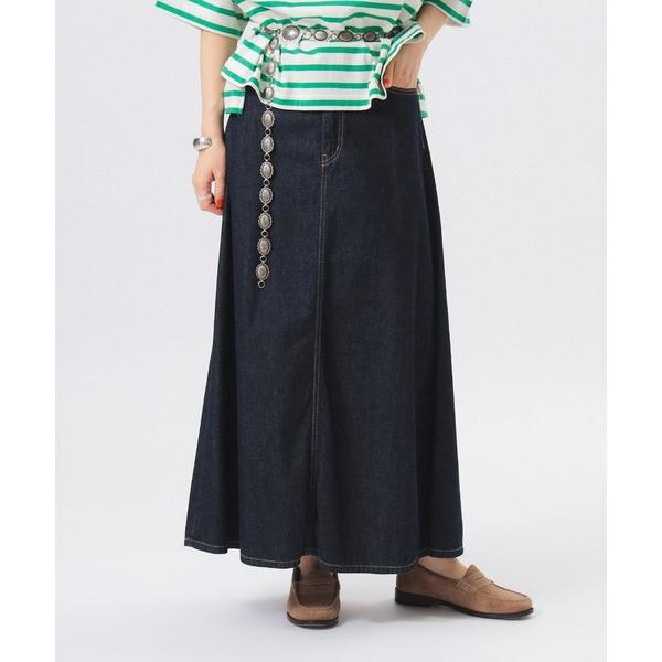 BEAMS BOY（ビームスボーイ）『デニム 5ポケット マキシスカート』