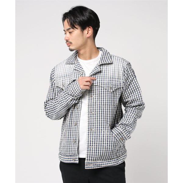 デニムジャケット gジャン 「ネイタルデザイン」N102 デニムジャケット ダメージ/ N102 Denim Jacket-REAL DAMAGE メ