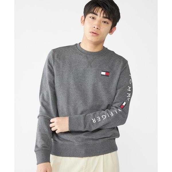 ZOZO問い合わせ番号:52654413ショップ:TOMMY HILFIGER，トミー ヒルフィガーブランド:TOMMY HILFIGER，トミーヒルフィガー商品名:【オンライン限定】フレンチテリー ロゴ ロングスリーブスウェットカテゴリ:...