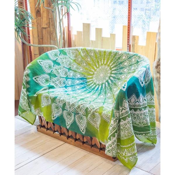 ZOZO問い合わせ番号:52692619ショップ:チャイハネ，チャイハネブランド:チャイハネ，チャイハネ商品名:【チャイハネ】曼荼羅柄ベッドカバー マルチクロスカテゴリ:インテリア>寝具ブランド品番:ISAP01G6素材:綿100%原...