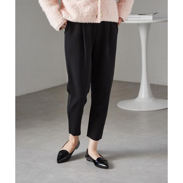 『タイムセール実施中』ZOZO問い合わせ番号:52724400ショップ:RANAN，ラナンブランド:RANAN，ラナン商品名:[低身長サイズ有]美脚シルエットタックテーパードパンツ(クロップド丈)(UVカット/防しわ)カテゴリ:パンツ&gt...