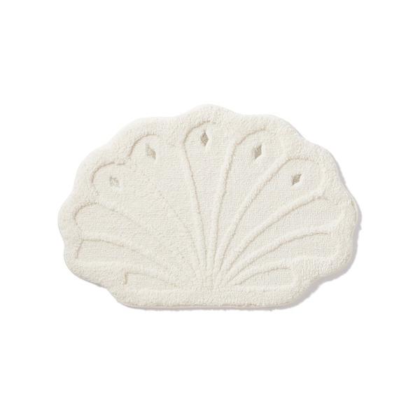 ZOZO問い合わせ番号:52760030ショップ:Francfranc，フランフランブランド:Francfranc，フランフラン商品名:シェル マルチマット ホワイトカテゴリ:インテリア>ラグ/マットブランド品番:1105170003...