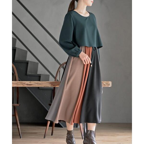 ZOZO問い合わせ番号:52827927ショップ:rps，アールピーエスブランド:rps，アールピーエス商品名:カラフルパッチワークドッキングワンピースカテゴリ:ワンピース/ドレス>ワンピースブランド品番:0550204314素材:本...