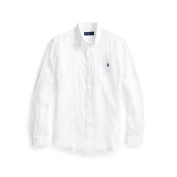 クラシックフィットリネンシャツ