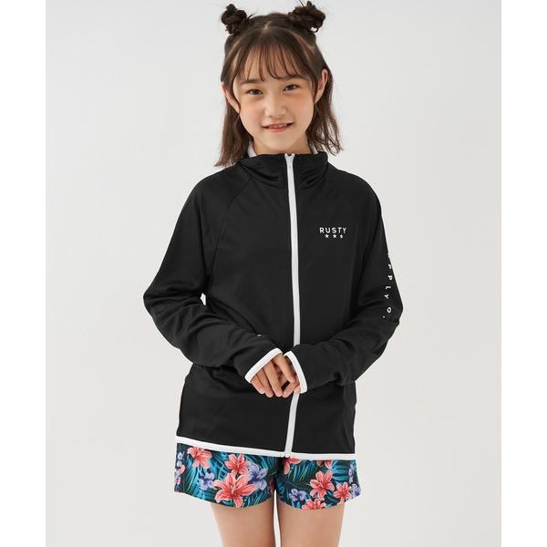 『タイムセール実施中』ZOZO問い合わせ番号:53619837ショップ:OP/RUSTY，オーピー/ラスティーブランド:RUSTY，ラスティ商品名:【RUSTY/ラスティー】キッズラッシュガード / 長袖 / 水着 / ラッシュガード UP...