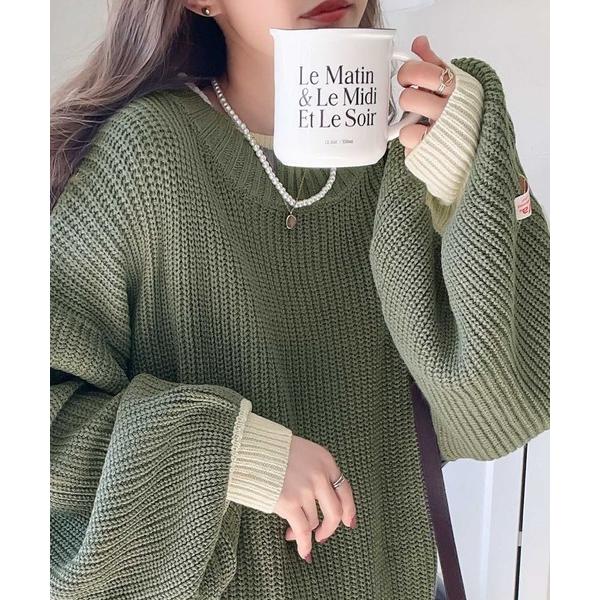 『タイムセール実施中』ZOZO問い合わせ番号:53638167ショップ:Classical Elf，クラシカルエルフブランド:Java，ジャバ，classicalelf，クラシカルエルフ商品名:《JaVaジャバ コラボ》ゆるニットであざと感...