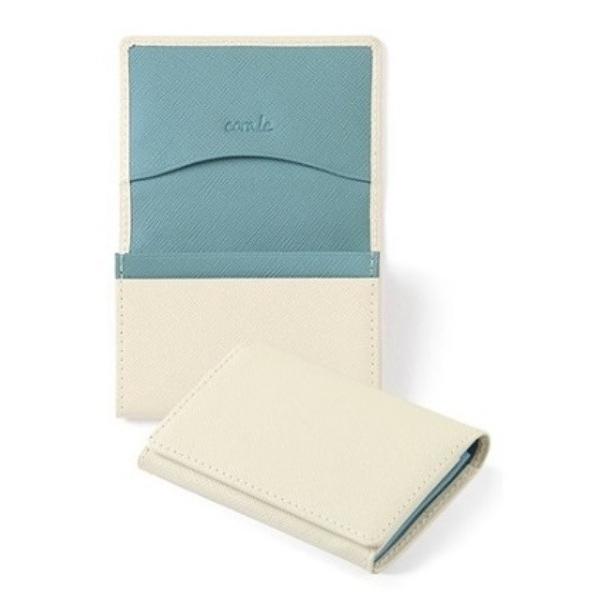名刺入れ 「corale」（KST）バイカラー 名刺入れ レディース