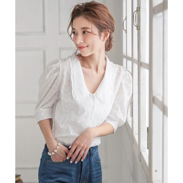 コットンレースブラウス みんな探してる人気モノ コットンレースブラウス レディースファッション