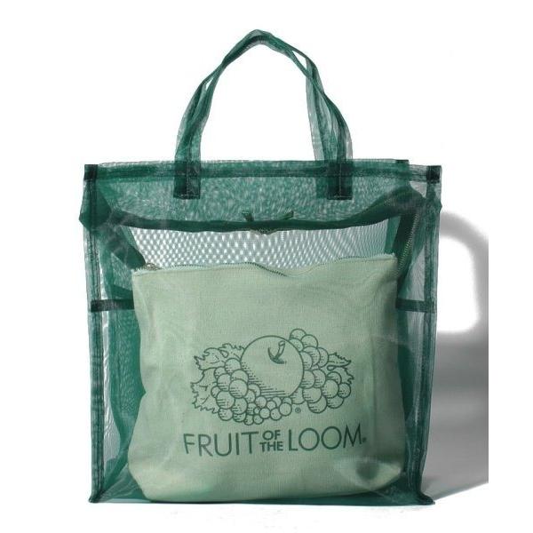 レディース トートバッグ バッグ FRUIT OF THE LOOM/フルーツオブザルーム SEE THROUGH BST BAG M/シースルーバッ