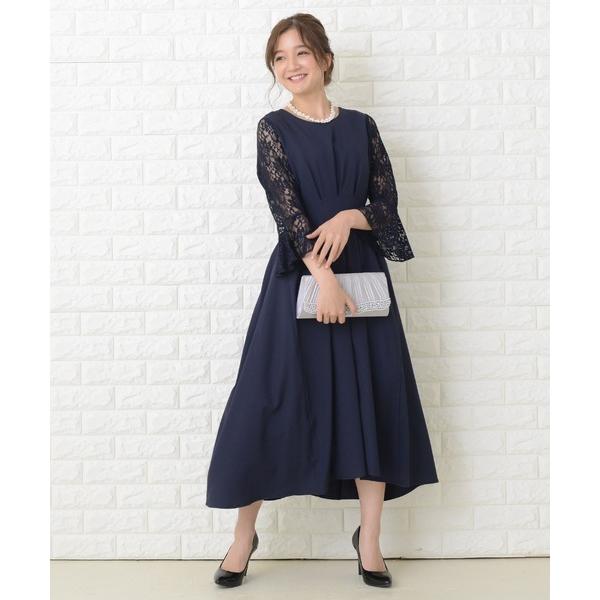 『タイムセール実施中』ZOZO問い合わせ番号:53814987ショップ:Lace Ladies，レースレディースブランド:Lace Ladies，レースレディース商品名:ウエストタック ロングワンピースドレスカテゴリ:ワンピース/ドレス&g...