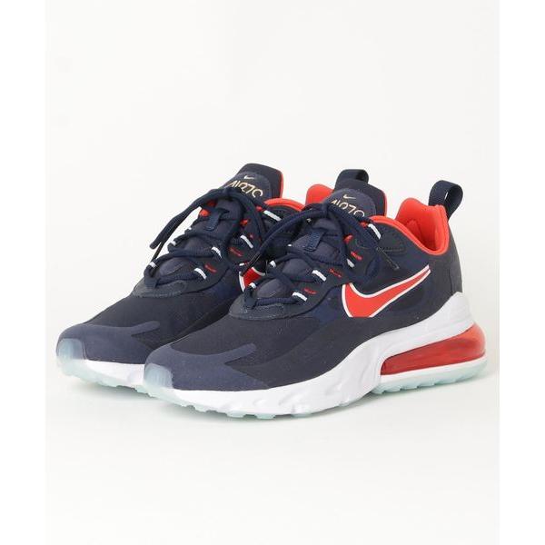 スニーカー メンズ NIKE ナイキ AIRMAX 270 REACT エア マックス 270 リアクト CT1280-400 400NAVY/CHL
