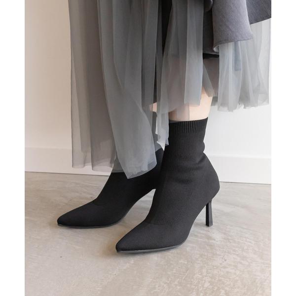 『タイムセール実施中』ZOZO問い合わせ番号:53925025ショップ:RANDA，ランダブランド:RANDA，ランダ商品名:ストレスフリー/ソフトストレッチニットソックスブーツカテゴリ:シューズ>ブーツブランド品番:DC09566素...