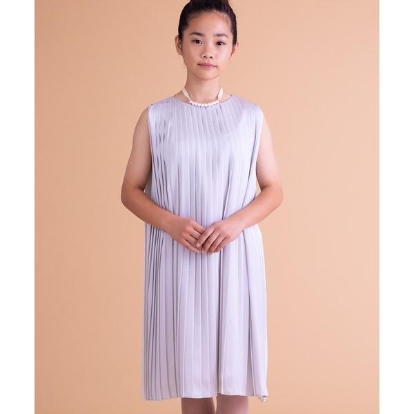 ドレス 発表会 卒園式 入学式 卒業式 ノースリーブ プリーツドレス SLEEVELESS PLEATS DRESS キッズ 子供服 女の子