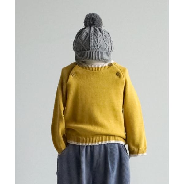 ※このアイテムは返品・交換対象外商品です。ZOZO問い合わせ番号:53968422ショップ:10mois，ディモワブランド:Hoppetta，ホッペッタ商品名:Hoppetta アランニットキャップカテゴリ:ママ＆ベビー>その他ベビー...