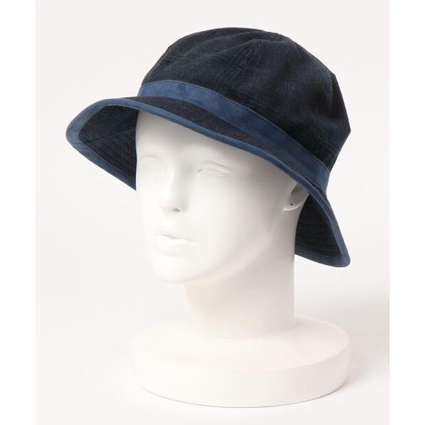 帽子 ハット メンズ halon / CHECK×FAKESUED HAT ( HA-012 ) メンズ レディース