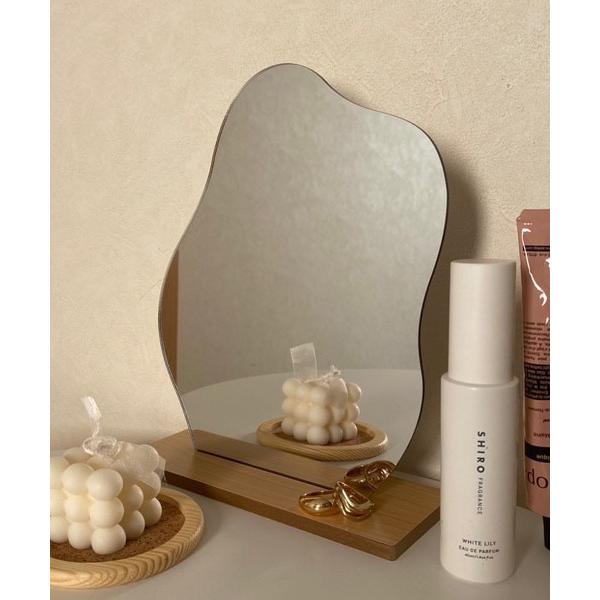 『タイムセール実施中』ZOZO問い合わせ番号:54092698ショップ:Port，ポートブランド:Port，ポート商品名:卓上 変形 ウェーブミラー #カテゴリ:インテリア&gt;ミラーブランド品番:ZA-20J23-0037/ZA-20C...