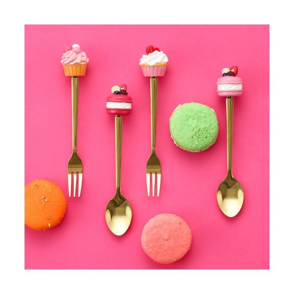 ZOZO問い合わせ番号:54093149ショップ:Francfranc，フランフランブランド:Francfranc，フランフラン商品名:スイーツカトラリーセット ピンクカテゴリ:食器/キッチン>カトラリーブランド品番:11011100...