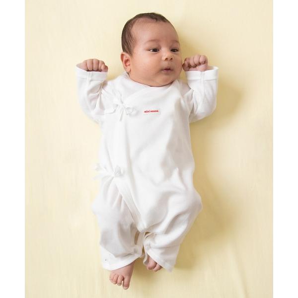 ※このアイテムは返品・交換対象外商品です。ZOZO問い合わせ番号:54098041ショップ:MIKI HOUSE，ミキハウスブランド:MIKI HOUSE，ミキハウス商品名:ピュアベール　フライスコンビ肌着（45cm）カテゴリ:ママ＆ベビー...