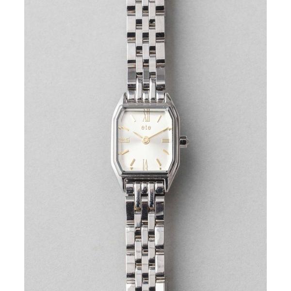 ZOZO問い合わせ番号:54369874ショップ:ete，エテブランド:ete，エテ商品名:オクタゴンフェイス 2Way ウォッチカテゴリ:腕時計>アナログ腕時計ブランド品番:890487-890488素材:A：ステンレス， ステンレ...