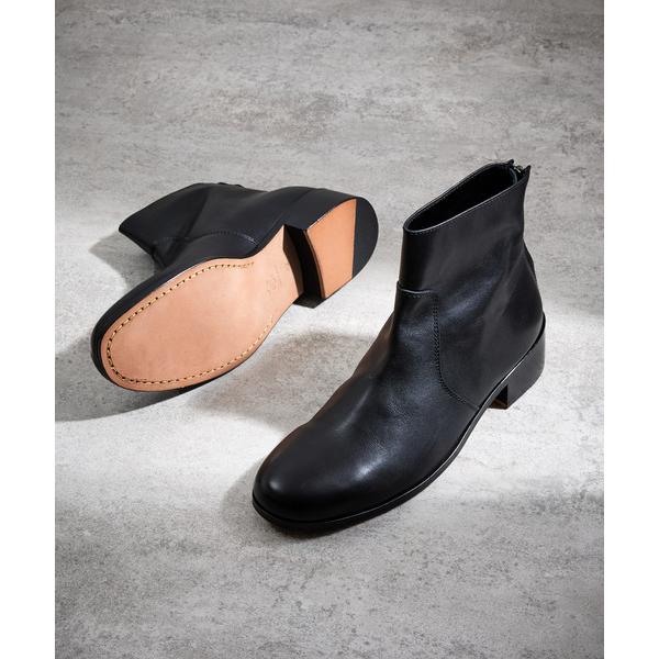 ブーツ PADRONE パドローネ / BL BACK ZIP BOOTS バックジップレザーヒールブーツ / PU8395-1106 メンズ