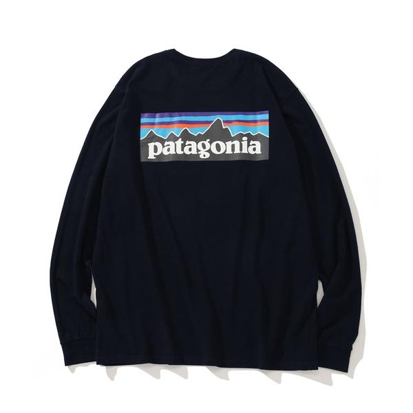 パタゴニア tシャツ 「Patagonia/パタゴニア」ロゴプリントクルーネックロングスリーブTシャツ メンズ レディース