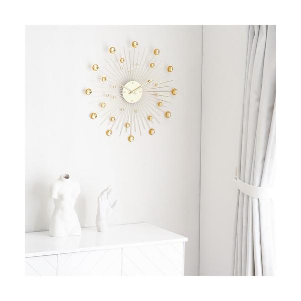 ZOZO問い合わせ番号:55847862ショップ:Francfranc，フランフランブランド:Francfranc，フランフラン商品名:ビジュー ウォールクロック ゴールドカテゴリ:インテリア>掛け時計ブランド品番:111105002...