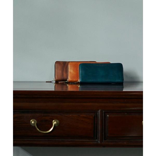 財布 KATHARINE HAMNETT LONDON/キャサリンハムネットロンドン FLUID ラウンドファスナー ロングウォレット