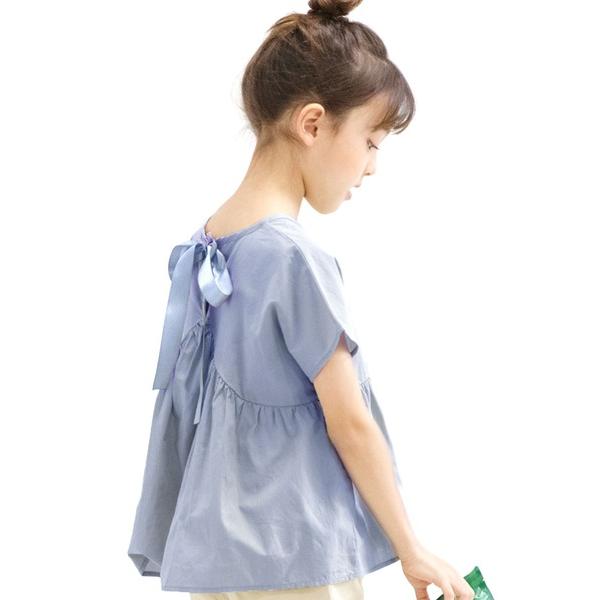 『タイムセール実施中』ZOZO問い合わせ番号:56567405ショップ:Bee，ビーブランド:Bee des Bee，ビーデスビー商品名:バックリボンフレアトップスカテゴリ:トップス>シャツ/ブラウスブランド品番:tbb02564素材...