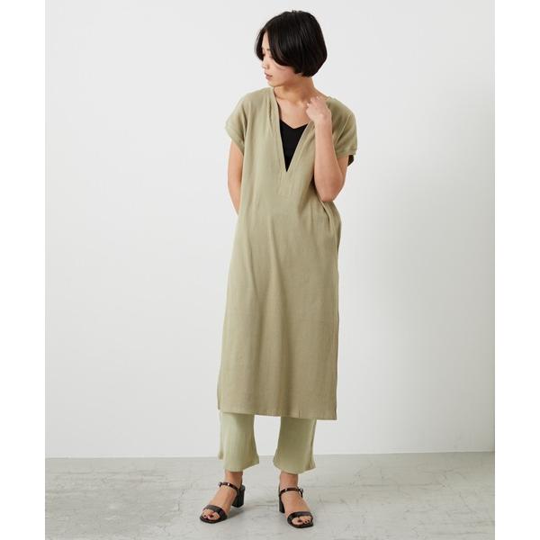 ワンピース ワンピース ドレス ベージュ カーキ ブラック Azul Encanto 通販