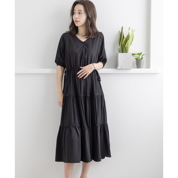 ワンピース ドレス ブラック アイボリー ミント ワンピース レディースファッション通販