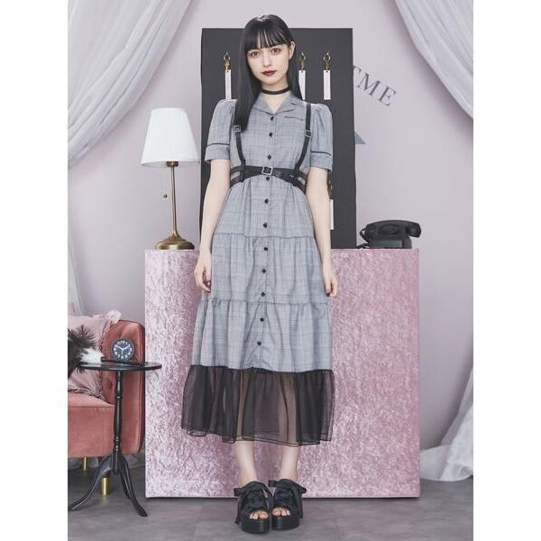ワンピース ダークガーリー ゆめかわ系 10代 代 ピンク ブラック Eatme 通販