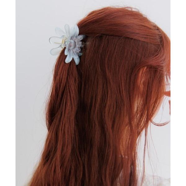 ヘアクリップ カモミールクリアクリップ