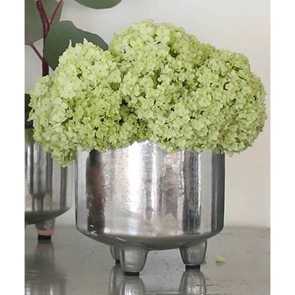 ZOZO問い合わせ番号:57366099ショップ:DULTON，ダルトンブランド:DULTON，ダルトン商品名:SILVER POT WITH LEGS S/2.5号 植木鉢カテゴリ:インテリア>フラワーベースブランド品番:G20-0...