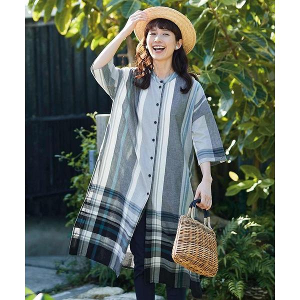 チュニック ワンピース ドレス グレー Sunny Clouds 通販