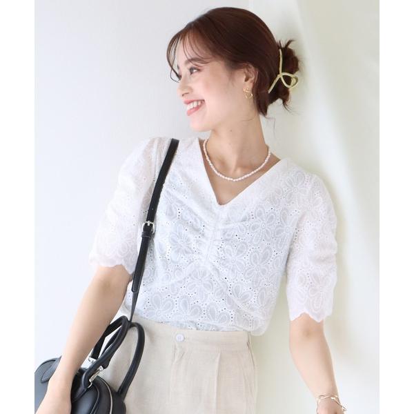 コットンレースブラウス みんな探してる人気モノ コットンレースブラウス レディースファッション