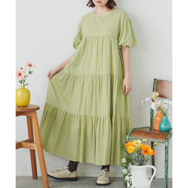 パフスリーブワンピース みんな探してる人気モノ パフスリーブワンピース レディースファッション