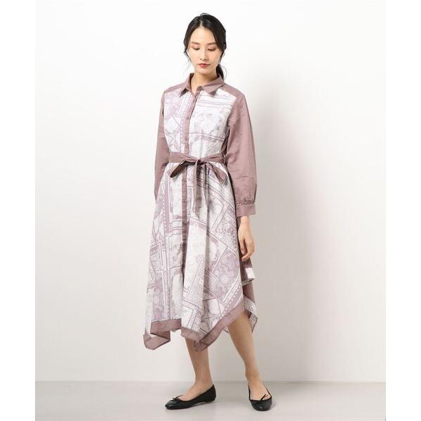 スカーフ柄ワンピース みんな探してる人気モノ スカーフ柄ワンピース レディースファッション